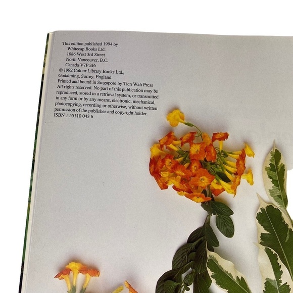 Houseplant Care Book Step by Step Guide 124 Pages Whitecap 1994 - Picture 5 of 11